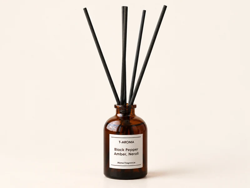 Аромадиффузор T-AROMA Black Pepper, Amber & Neroli, 50 мл