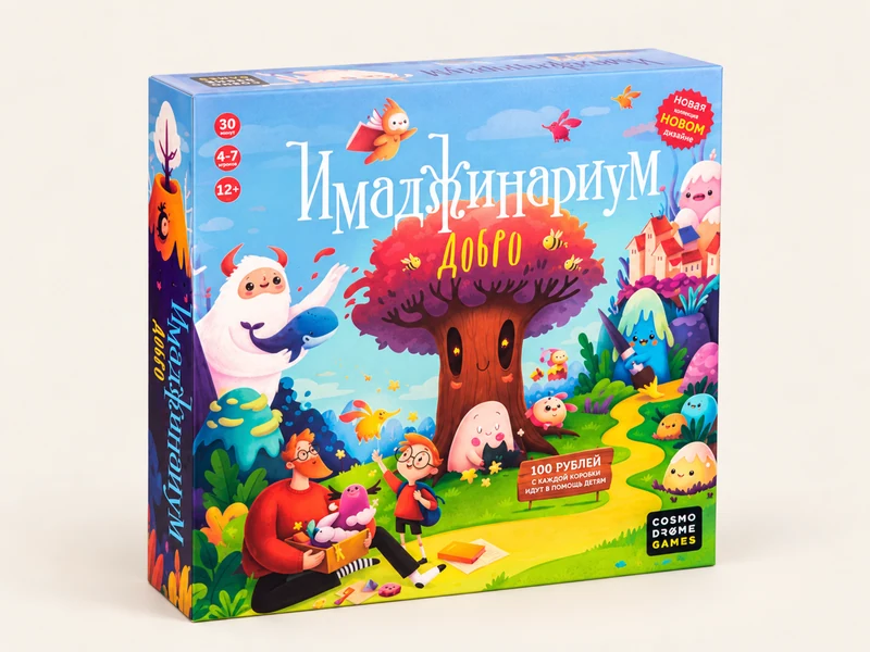 Настольная игра Cosmodrome Games «Имаджинариум. Добро»