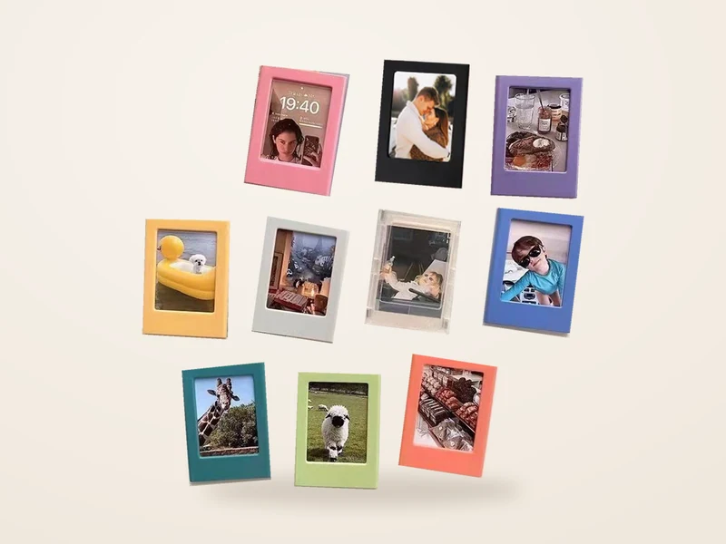 Магнитные фоторамки для Fujifilm Instax Mini, 5 шт.