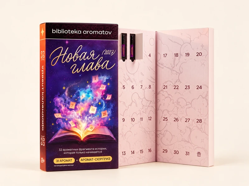 Адвент-календарь Библиотека ароматов «Новая глава», 32 аромата