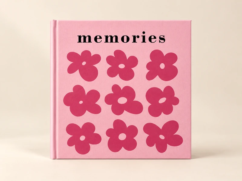 Фотоальбом ZEROPOINT Memories Daisies, розовый, 20 × 20 см